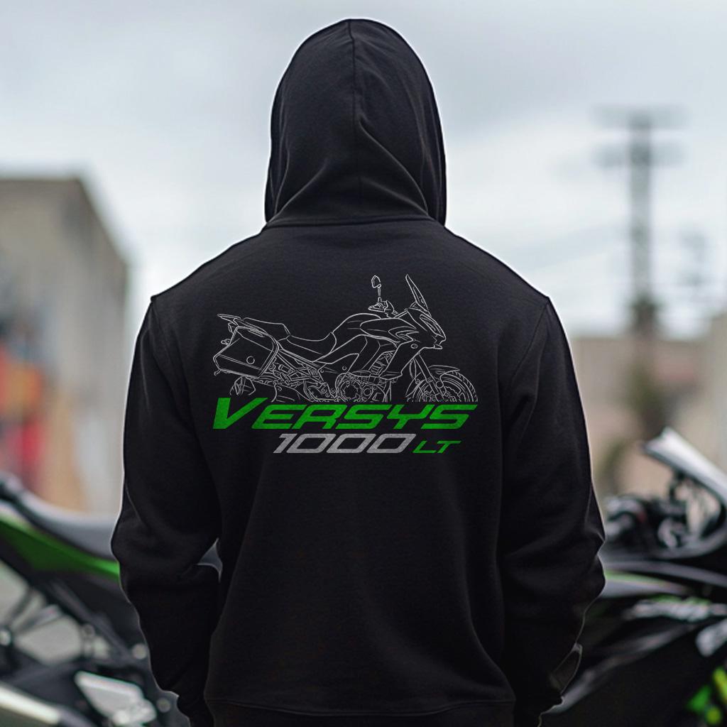 Kawasaki Versys 1000 | LT | s | se LT & se LT+ Inspired Hoodie - Motorcycle Sweatshirt for Riders