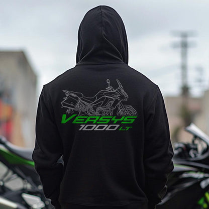 Kawasaki Versys 1000 | LT | s | se LT & se LT+ Inspired Hoodie - Motorcycle Sweatshirt for Riders