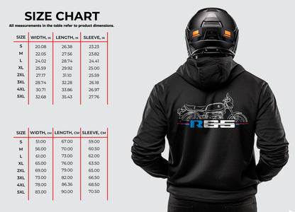 BMW R65 Hoodie - Motorcycle Sweatshirt for Motorrad Riders