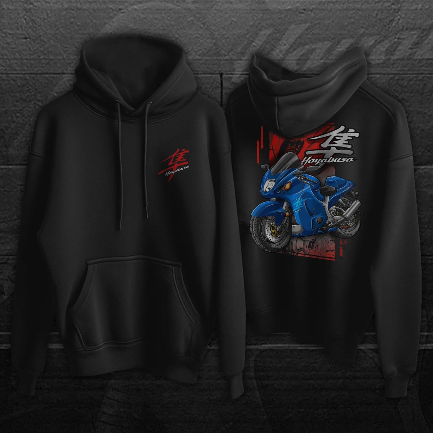 Suzuki Hayabusa 2007 Inspired Hoodie - Motorcycle Sweatshirt