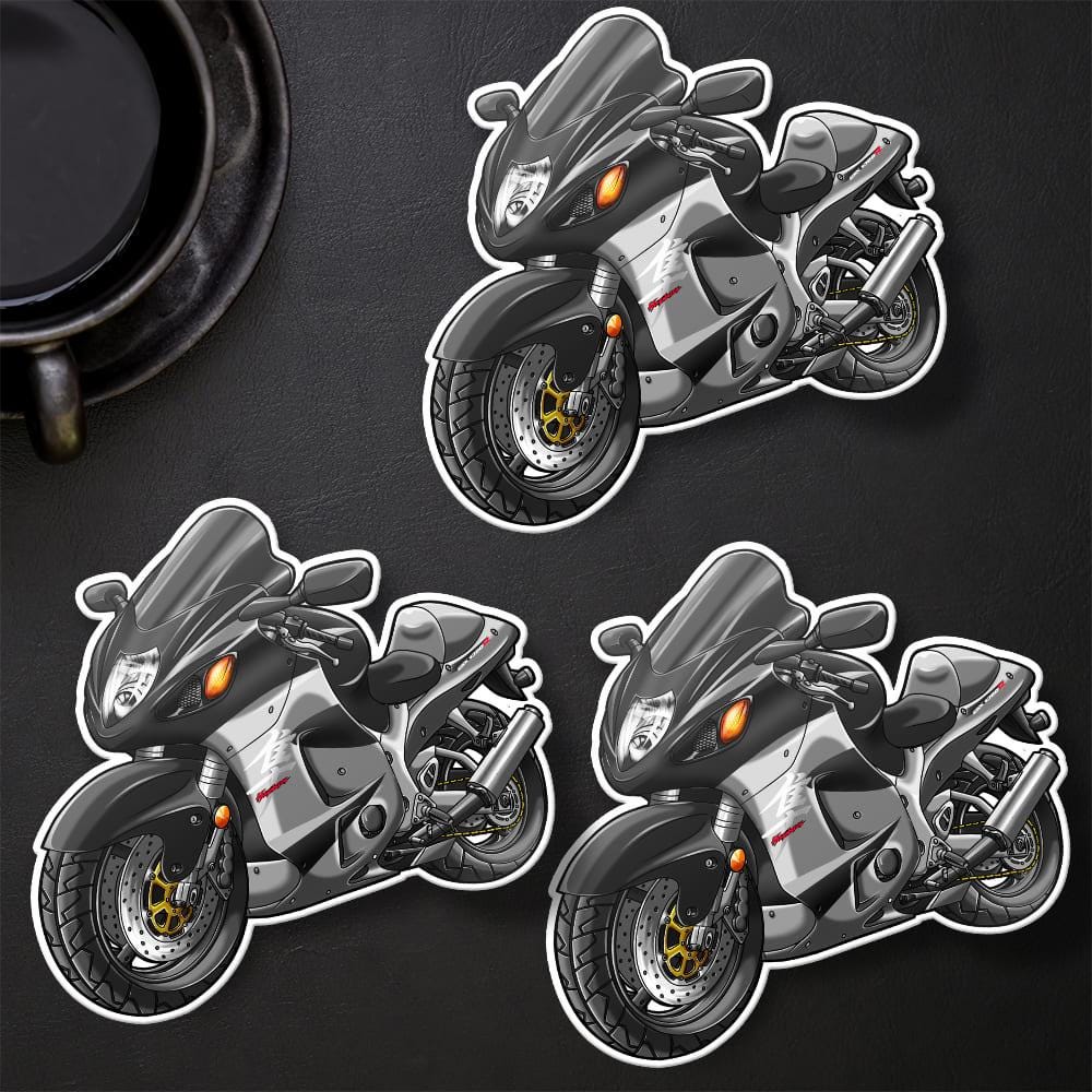 Suzuki Hayabusa 2005-06 Inspired Stickers - Set of 3 Motorcycle Decals