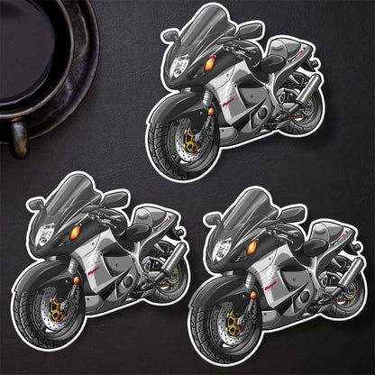 Suzuki Hayabusa 2005-06 Inspired Stickers - Set of 3 Motorcycle Decals