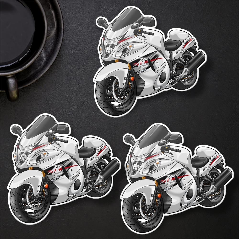 Suzuki Hayabusa 2012-13 Inspired Stickers - Set of 3 Motorcycle Decals