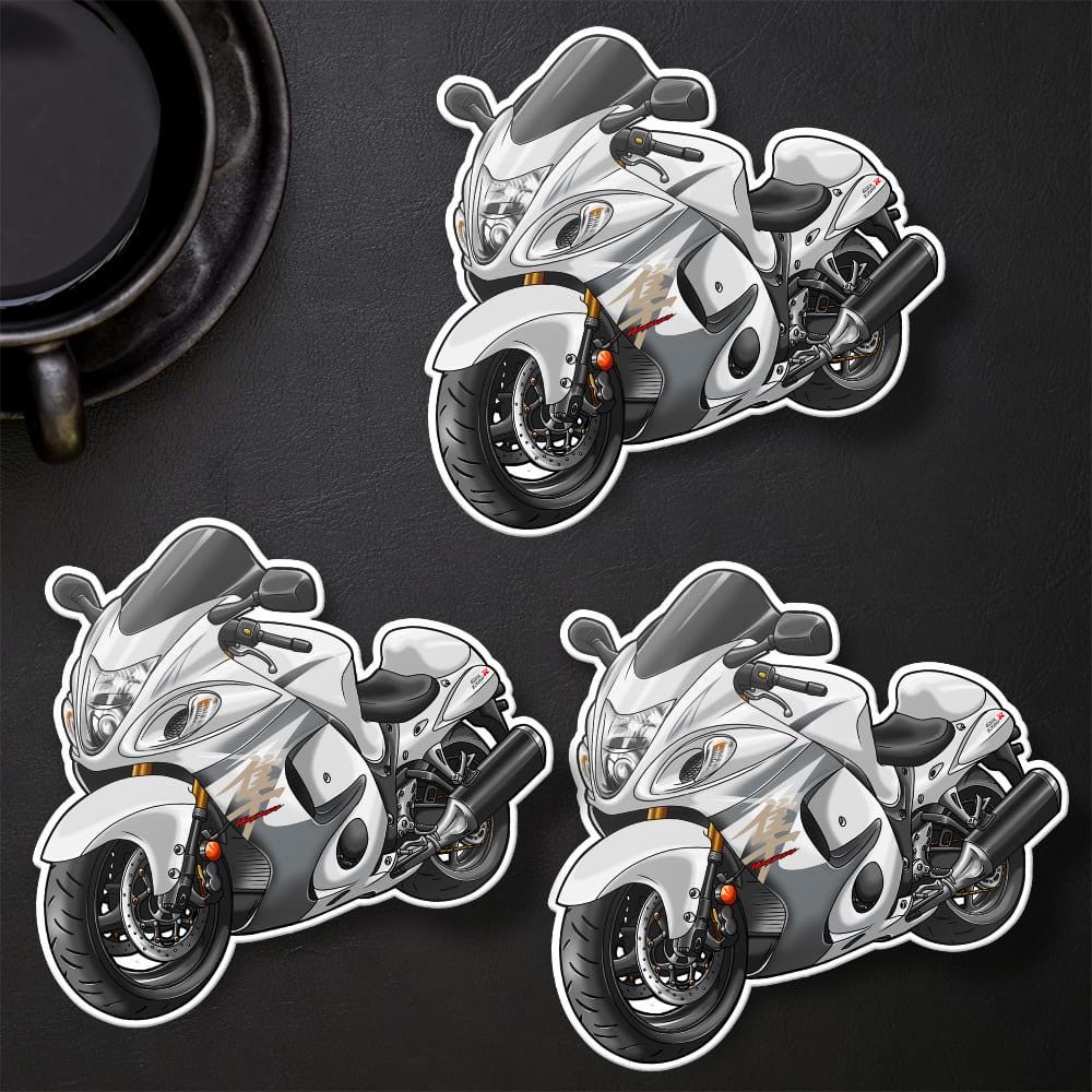 Suzuki Hayabusa 2012-13 Inspired Stickers - Set of 3 Motorcycle Decals