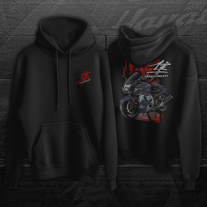 Suzuki Hayabusa 2008-09 Inspired Hoodie - Motorcycle Sweatshirt