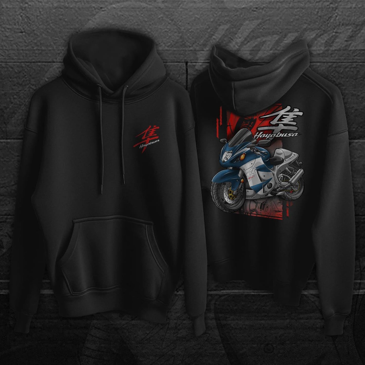 Suzuki Hayabusa 2005-06 Inspired Hoodie - Motorcycle Sweatshirt