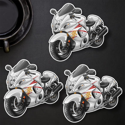 Suzuki Hayabusa 2014-15 Inspired Stickers - Set of 3 Motorcycle Decals