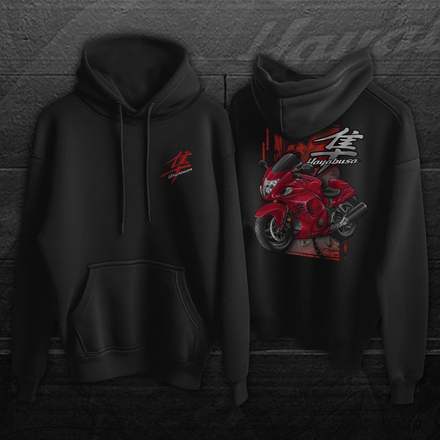 Suzuki Hayabusa 2019-20 Inspired Hoodie - Motorcycle Sweatshirt
