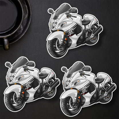 Suzuki Hayabusa 2016-18 Inspired Stickers - Set of 3 Motorcycle Decals
