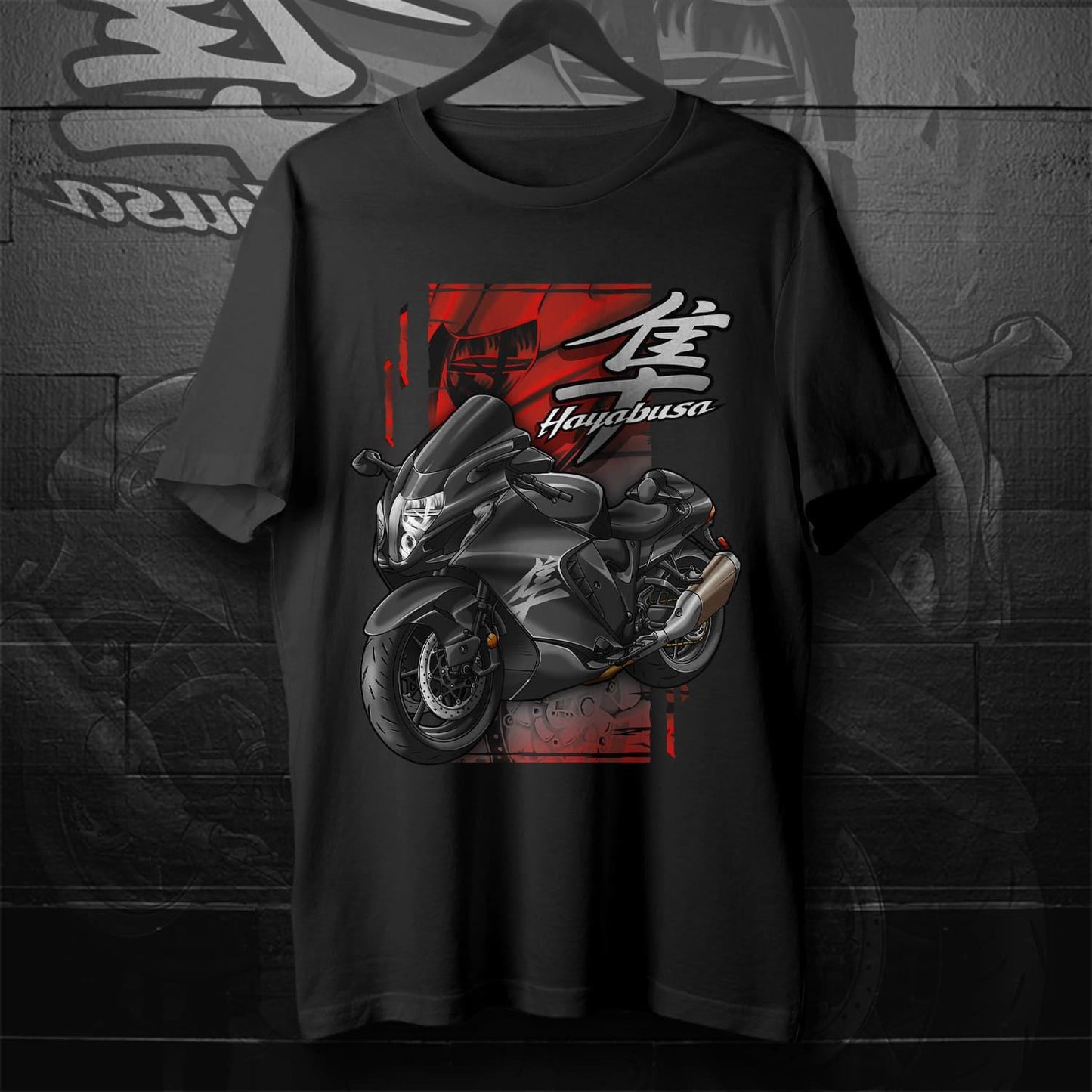 Suzuki Hayabusa 2021 - 2025 Inspired T-Shirt - Motorcycle Tee Shirt for Riders