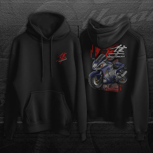 Suzuki Hayabusa 2001-02 Inspired Hoodie - Motorcycle Sweatshirt