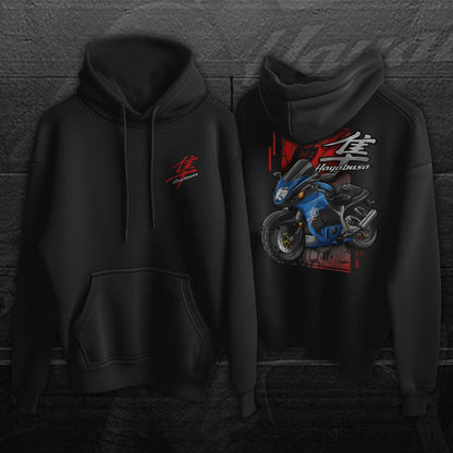 Suzuki Hayabusa 2001-02 Inspired Hoodie - Motorcycle Sweatshirt