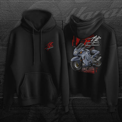Suzuki Hayabusa 2001-02 Inspired Hoodie - Motorcycle Sweatshirt