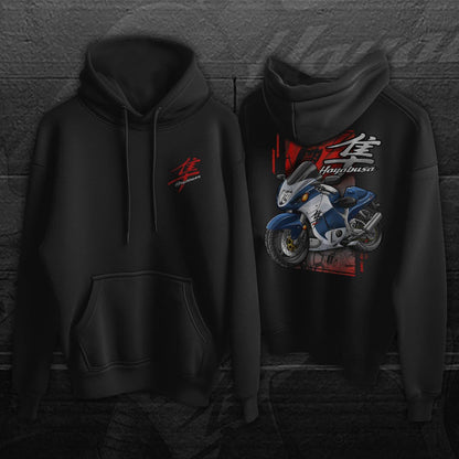 Suzuki Hayabusa 2001-02 Inspired Hoodie - Motorcycle Sweatshirt