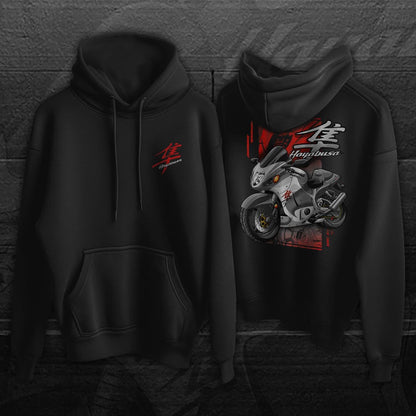 Suzuki Hayabusa 2001-02 Inspired Hoodie - Motorcycle Sweatshirt
