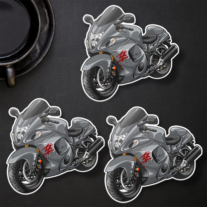 Suzuki Hayabusa 2019-20 Inspired Stickers - Set of 3 Motorcycle Decals