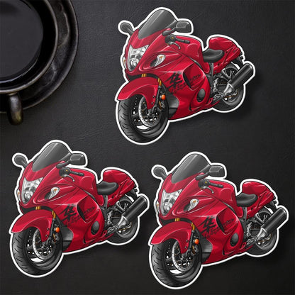 Suzuki Hayabusa 2019-20 Inspired Stickers - Set of 3 Motorcycle Decals