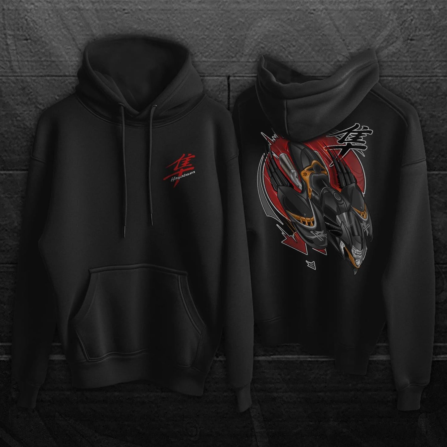 Suzuki Hayabusa 2021 - 2025 Inspired Hoodie - Motorcycle Sweatshirt for Riders