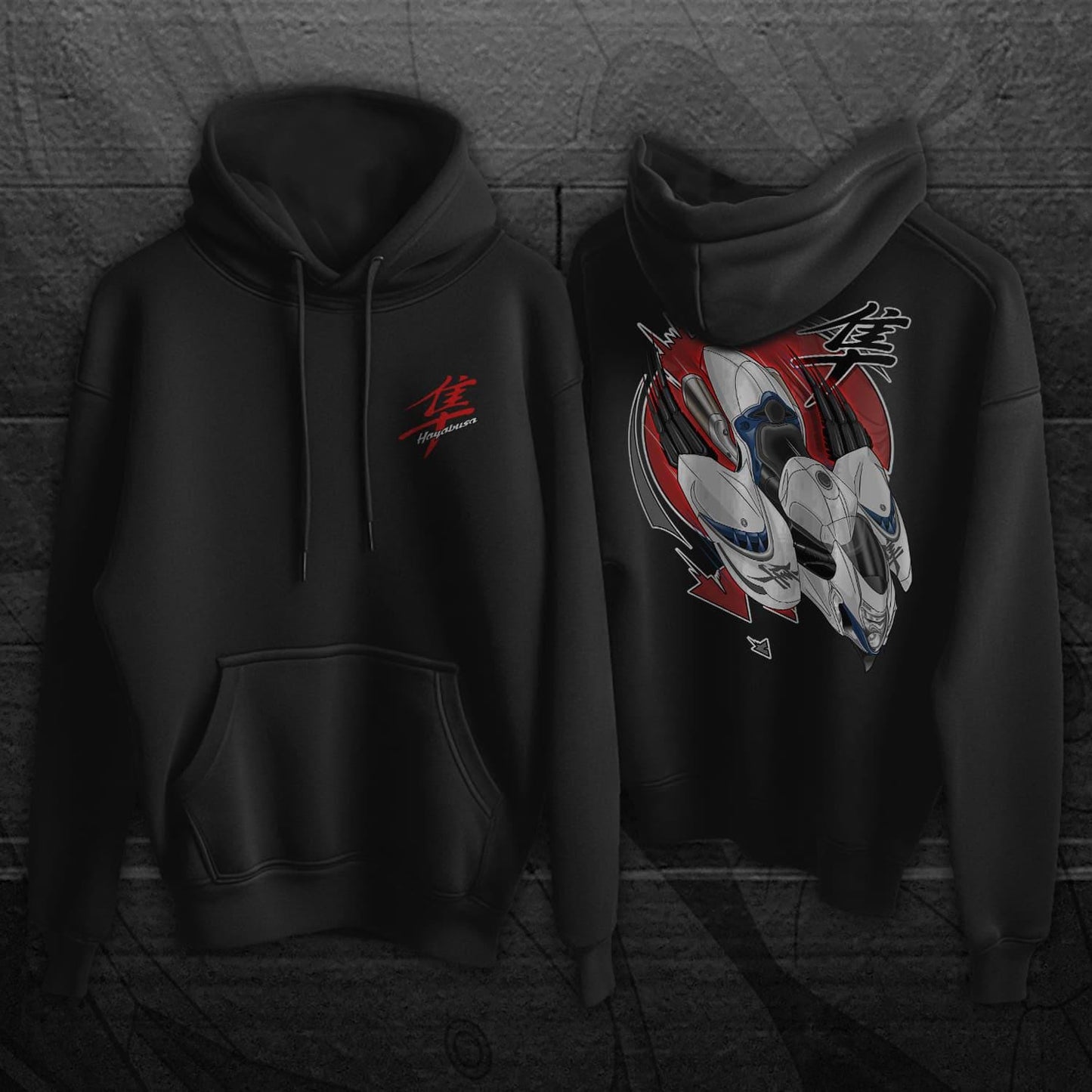 Suzuki Hayabusa 2021 - 2025 Inspired Hoodie - Motorcycle Sweatshirt for Riders