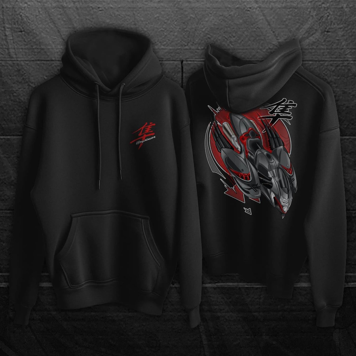 Suzuki Hayabusa 2021 - 2025 Inspired Hoodie - Motorcycle Sweatshirt for Riders