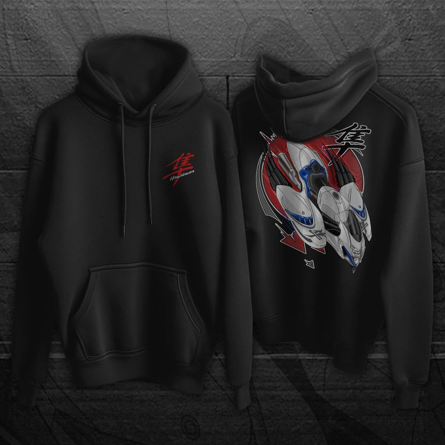 Suzuki Hayabusa 2021 - 2025 Inspired Hoodie - Motorcycle Sweatshirt for Riders