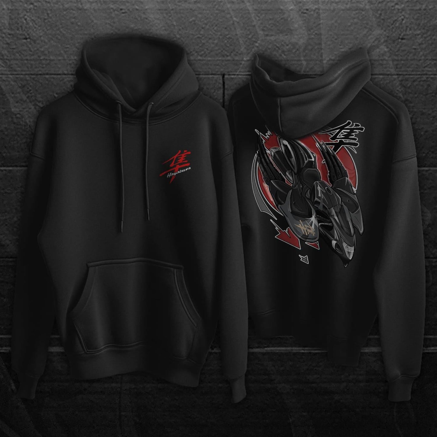 Suzuki Hayabusa 2013-15 Inspired Hoodie - Motorcycle Sweatshirt
