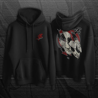Suzuki Hayabusa 2010-12 Inspired Hoodie - Motorcycle Sweatshirt