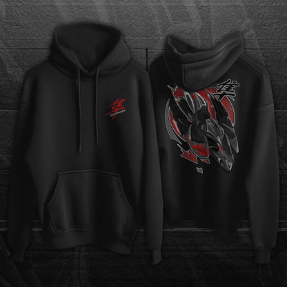 Suzuki Hayabusa 2010-12 Inspired Hoodie - Motorcycle Sweatshirt