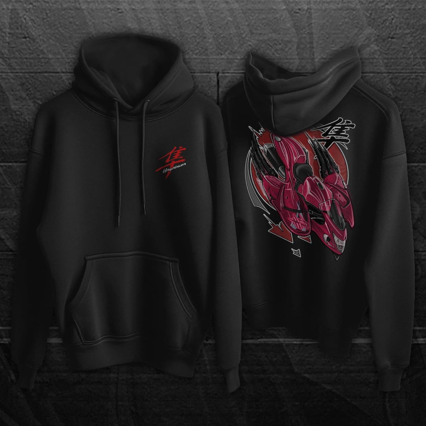 Suzuki Hayabusa 2019-20 Inspired Hoodie - Motorcycle Sweatshirt