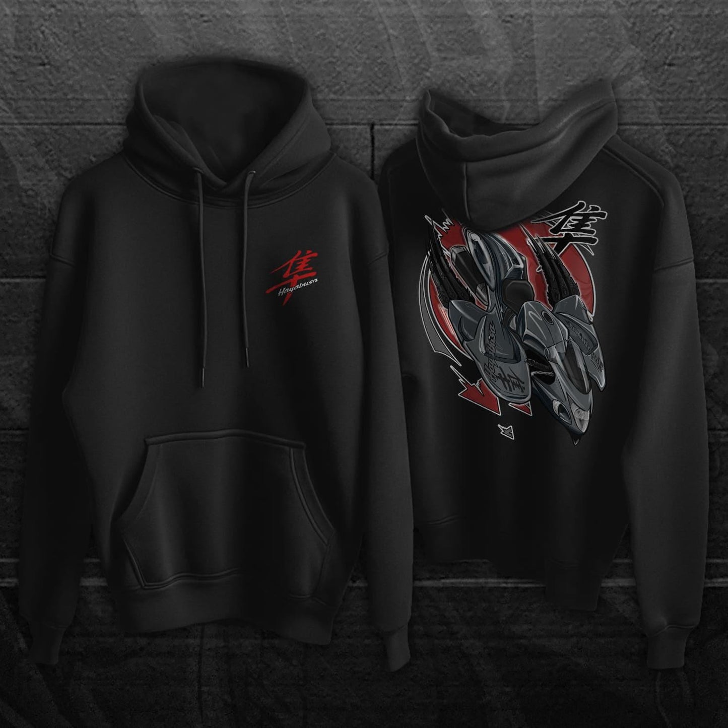 Suzuki Hayabusa 2019-20 Inspired Hoodie - Motorcycle Sweatshirt