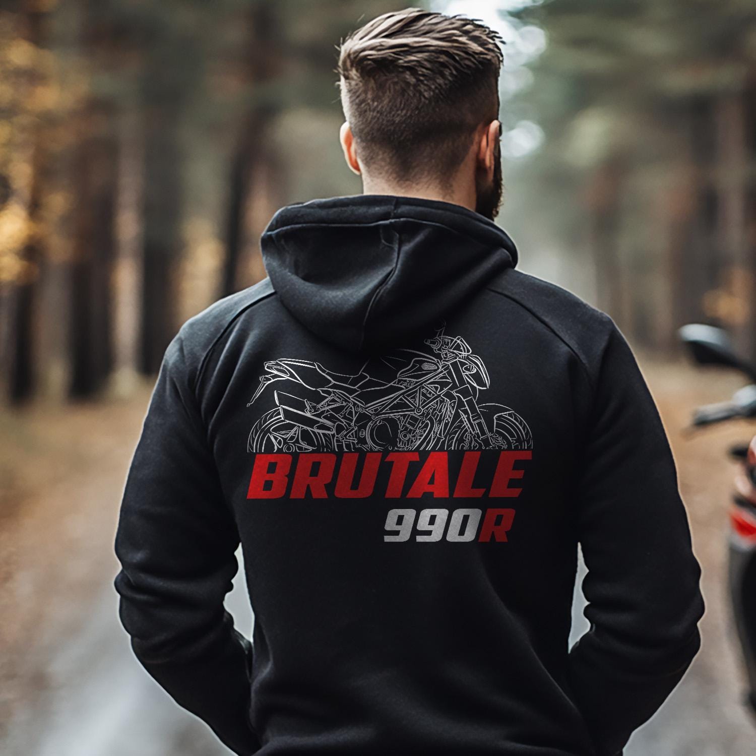 MV Agusta Brutale 990R 2010 - 2012 Inspired Hoodie - Motorcycle Sweatshirt for Riders