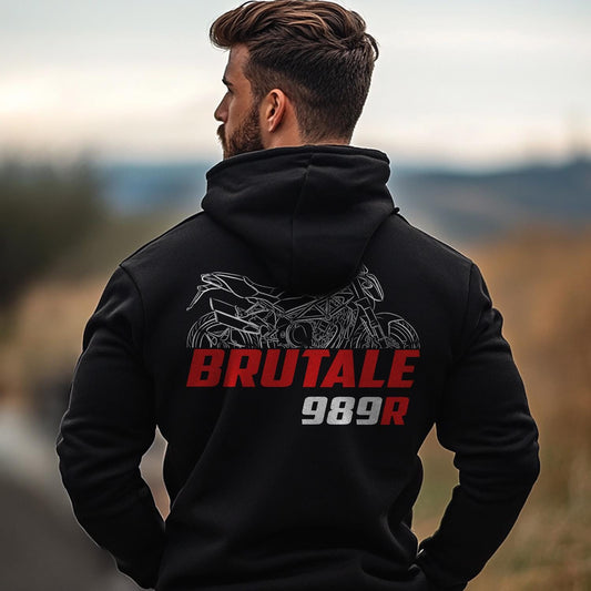 MV Agusta Brutale 989R 2008 - 2012 Inspired Hoodie - Motorcycle Sweatshirt for Riders