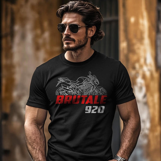 MV Agusta Brutale 920 2011 - 2012 Inspired T-Shirt - Motorcycle Tee Shirt for Riders