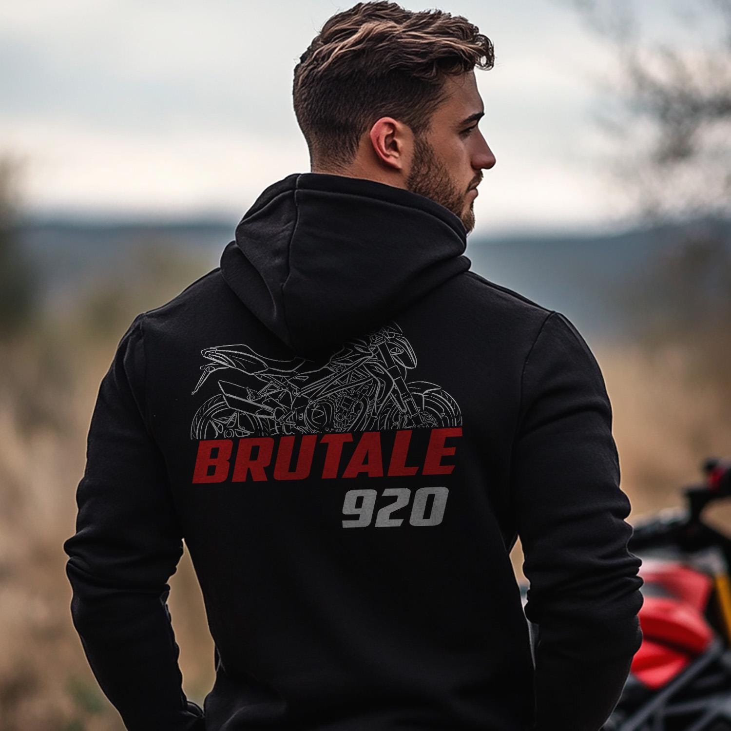 MV Agusta Brutale 920 2011 - 2012 Inspired Hoodie - Motorcycle Sweatshirt for Riders