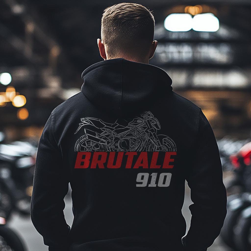 MV Agusta Brutale 910 2005 - 2011 Inspired Hoodie - Motorcycle Sweatshirt for Riders