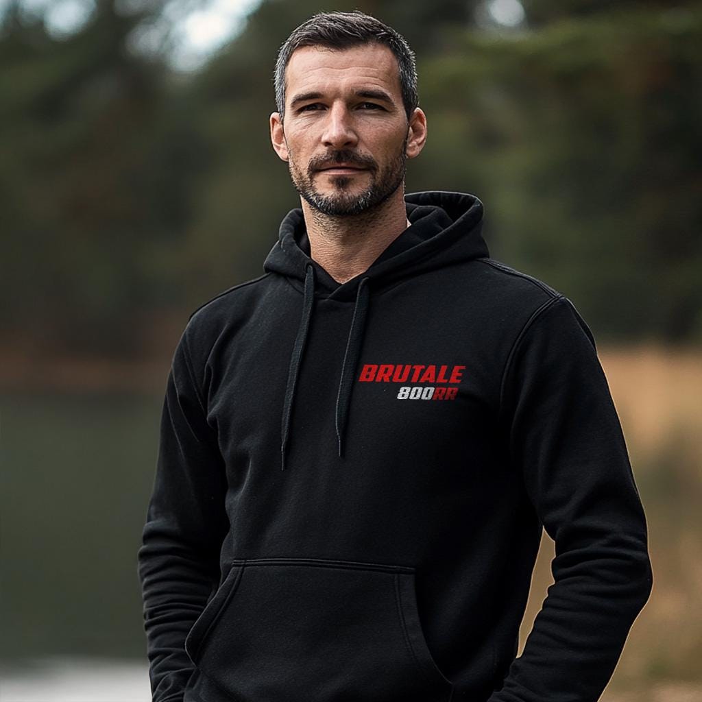 MV Agusta Brutale 800 RR Inspired Hoodie - Motorcycle Sweatshirt for Riders