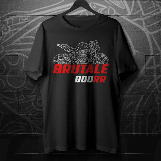 MV Agusta Brutale 800 RR Inspired T-Shirt - Motorcycle Tee Shirt for Riders