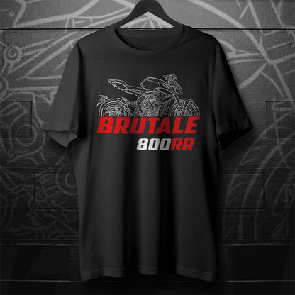 MV Agusta Brutale 800 RR Inspired T-Shirt - Motorcycle Tee Shirt for Riders