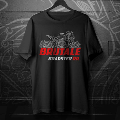 MV Agusta Brutale 800 Dragster RR 2015 - 2016 Inspired T-Shirt - Motorcycle Tee Shirt for Riders