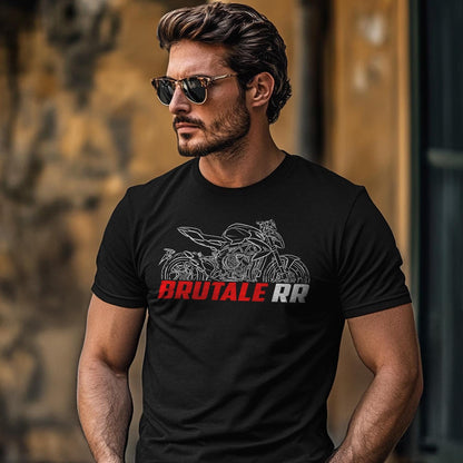 MV Agusta Brutale RR SCS 2021 Inspired T-Shirt - Motorcycle Tee Shirt for Riders