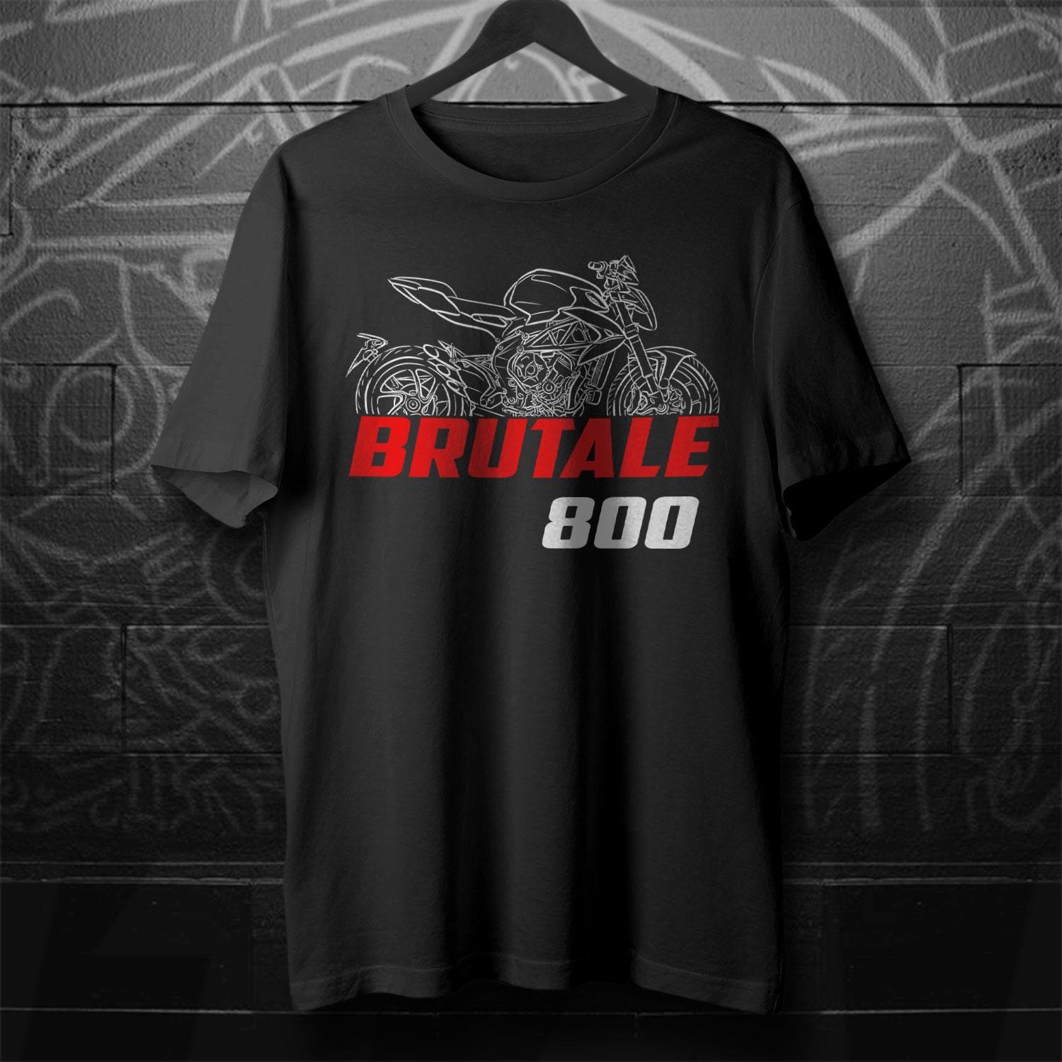 MV Agusta Brutale 800 Inspired T-Shirt - Motorcycle Tee Shirt