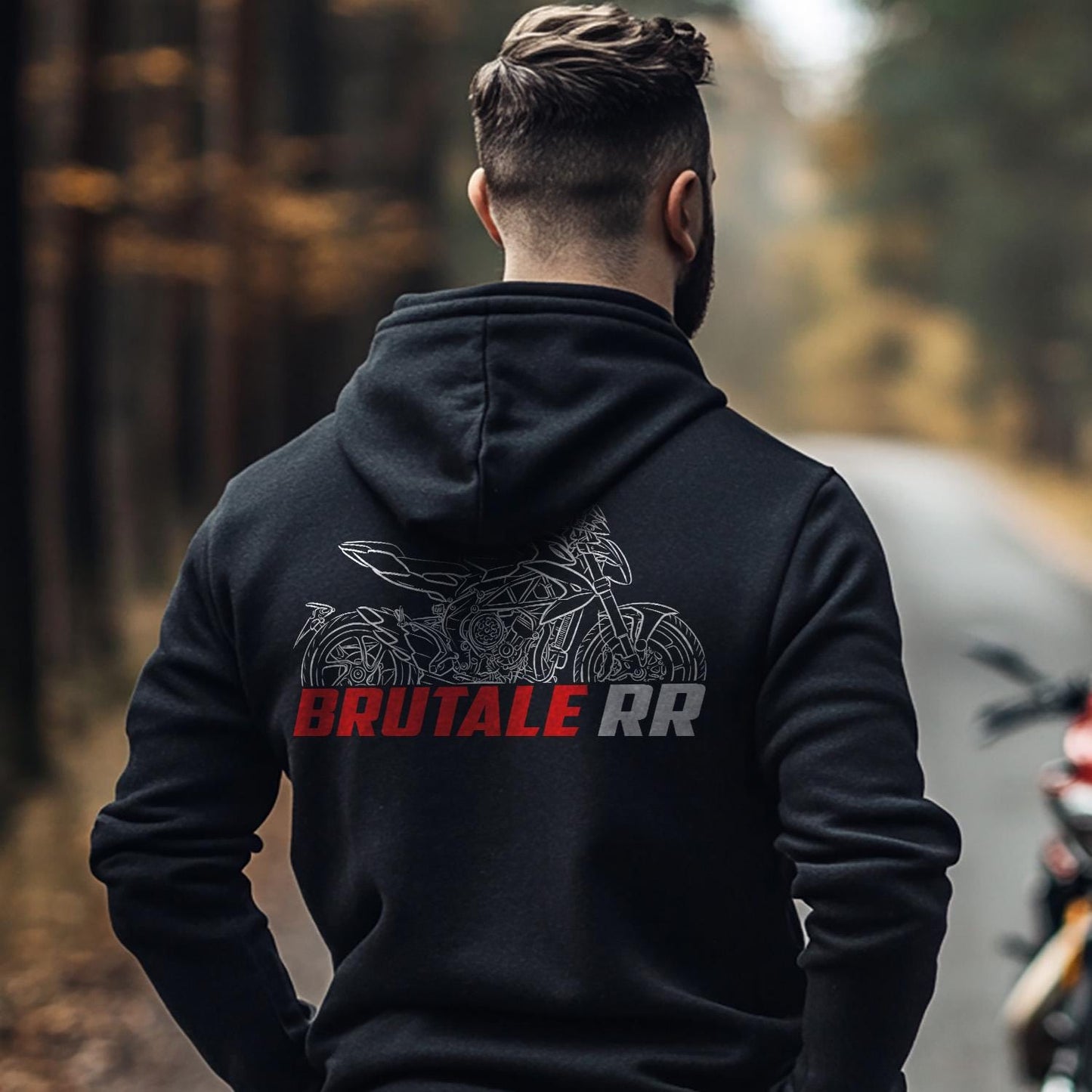 MV Agusta Brutale RR SCS 2021 Inspired Hoodie - Motorcycle Sweatshirt for Riders
