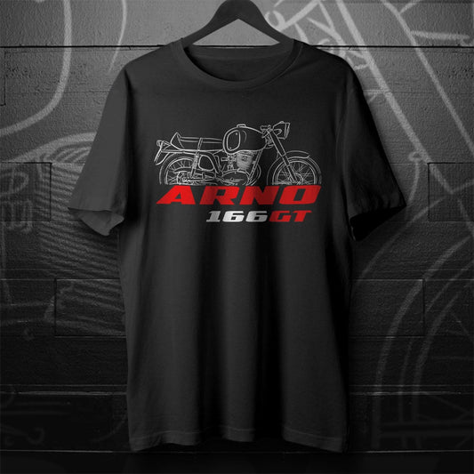 MV Agusta Arno 166 GT 1964 - 1965 Inspired T-Shirt - Motorcycle Tee Shirt for Riders