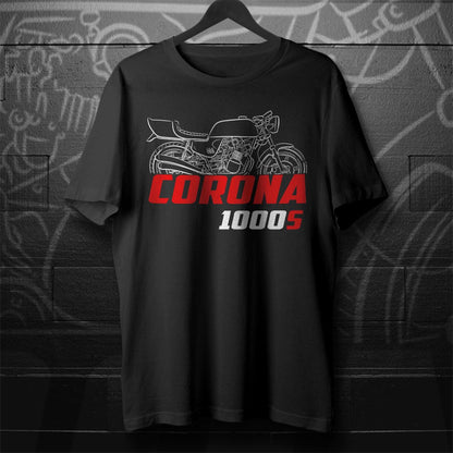 MV Agusta 1000S Corona 1978 - 1979 Inspired T-Shirt - Motorcycle Tee Shirt for Riders