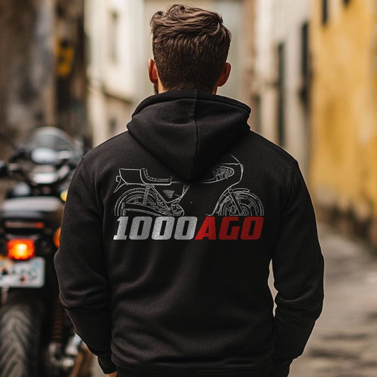 MV Agusta 1000 Ago 1980 - 1981 Inspired Hoodie - Motorcycle Sweatshirt for Riders