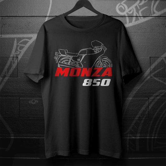 MV Agusta 850 Monza 1977 - 1978 Inspired T-Shirt - Motorcycle Tee Shirt for Rider
