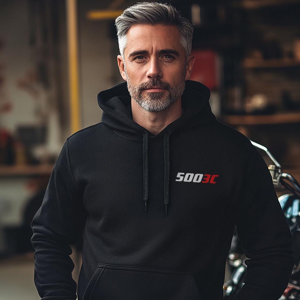 MV Agusta 500 3C Inspired Hoodie - Motorcycle Sweatshirt for Riders