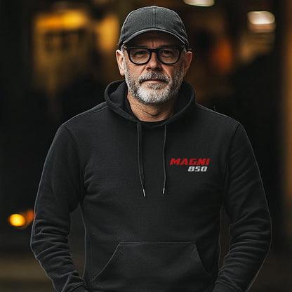 MV Agusta 850 Magni Inspired Hoodie - Motorcycle Sweatshirt for Riders