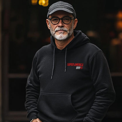 MV Agusta 800 SS Super America Inspired Hoodie - Motorcycle Sweatshirt for Riders