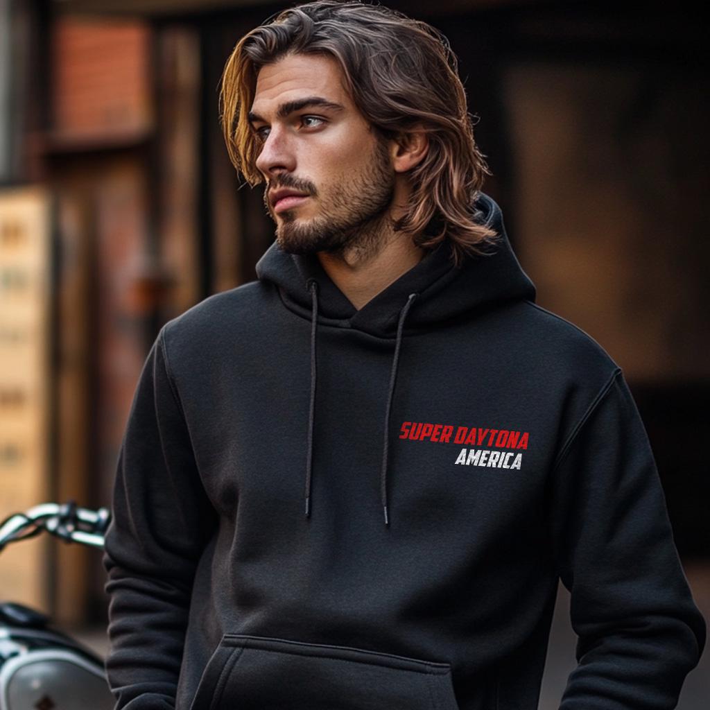 MV Agusta 800 SS Super Daytona America Inspired Hoodie - Motorcycle Sweatshirt for Riders